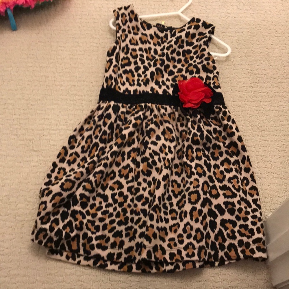 Kate spade leopard kids dress - Picture 1 of 5